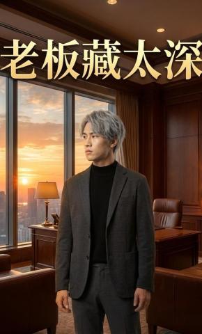 短剧《老板藏太深》海报