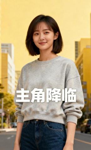 短剧《主角降临》海报