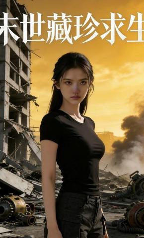 短剧《末世藏珍求生》海报