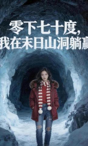 短剧《零下七十度，我在末日山洞躺赢》海报