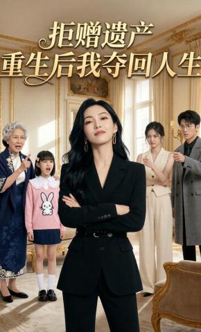 短剧《拒赠遗产：重生后我夺回人生》海报