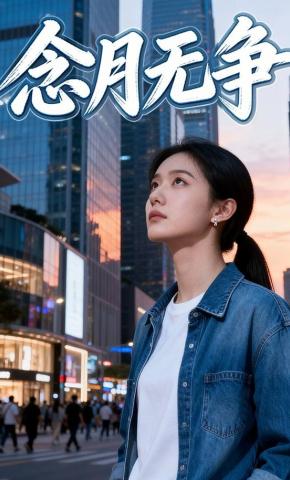 短剧《念月无争》海报