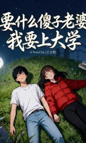 短剧《要什么傻子老婆，我要上大学》海报