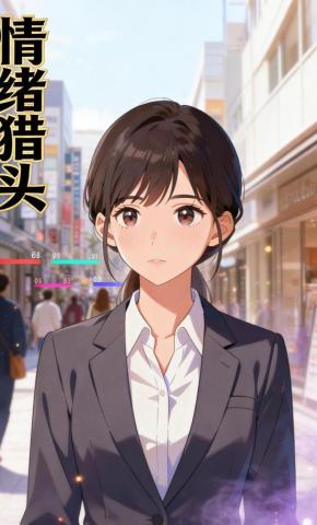 短剧《情绪猎头》海报