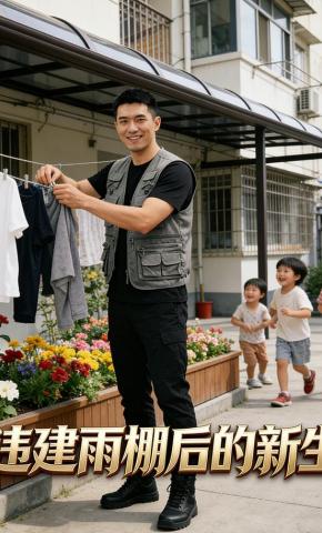 短剧《违建雨棚后的新生》海报