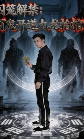 短剧《囚笼解禁：百鬼开道九龙抬棺》海报