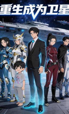 短剧《重生成为卫星》海报