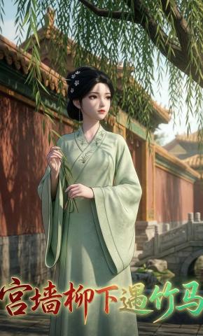 短剧《宫墙柳下遇竹马》海报