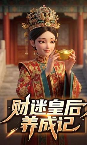 短剧《财迷皇后养成记》海报