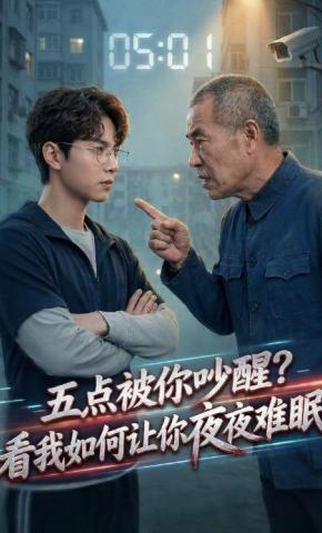 短剧《五点被你吵醒?看我如何让你夜夜难眠》海报