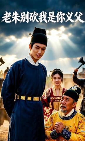 短剧《老朱别砍，我是你义父》海报