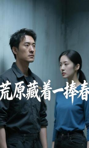 短剧《荒原藏着一捧春》海报