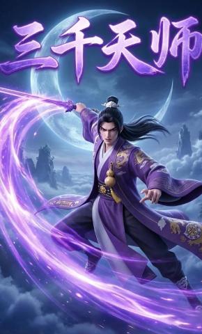 短剧《三千天师》海报