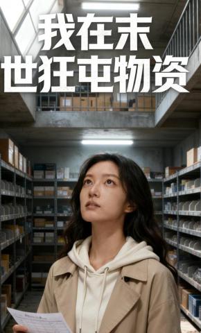 短剧《我在末世狂囤物资》海报