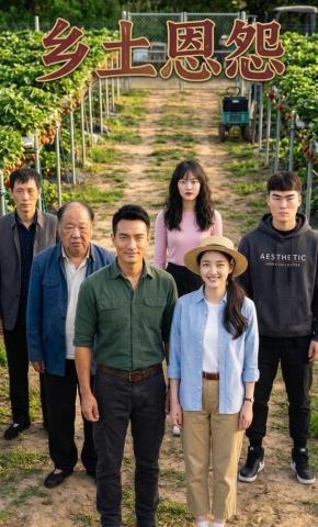 短剧《乡土恩怨》海报