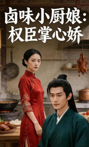 短剧《卤味小厨娘：权臣掌心娇》海报