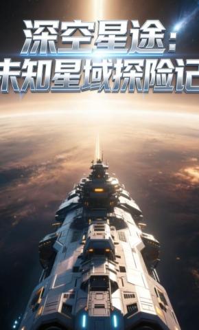 短剧《深空星途：未知星域探险记》海报