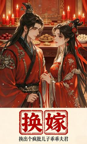 短剧《换嫁换出个疯批儿子乖乖夫君》海报