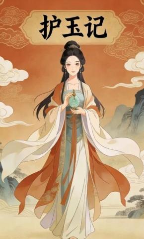 短剧《护玉记》海报