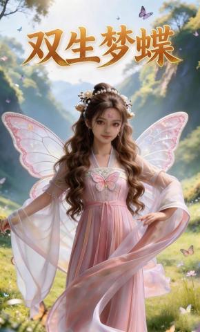 短剧《双生梦蝶》海报