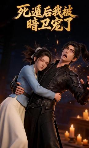 短剧《死遁后我被暗卫宠了》海报