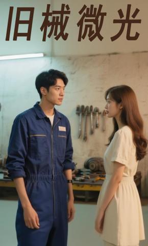短剧《旧械微光》海报