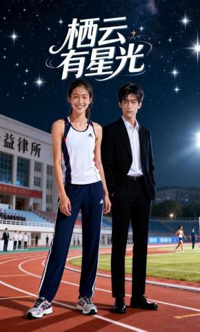 短剧《栖云有星光》海报