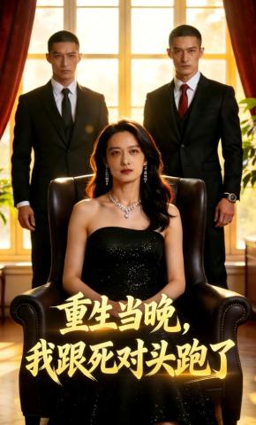 短剧《重生当晚，我跟死对头跑了》海报
