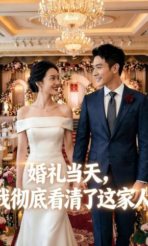 短剧《婚礼当天，我彻底看清了这家人》海报