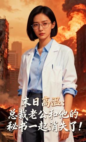 短剧《末日高温：总裁老公和他的秘书一起消失了!》海报