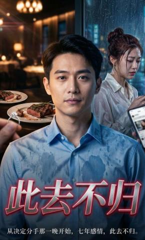 短剧《此去不归》海报