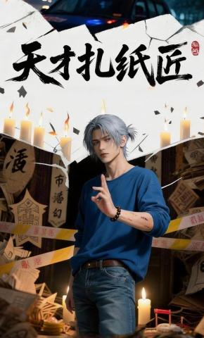 短剧《天才扎纸匠》海报