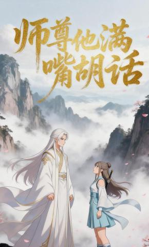 短剧《师尊他满嘴胡话》海报