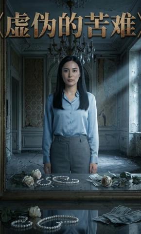 短剧《虚伪的苦难》海报