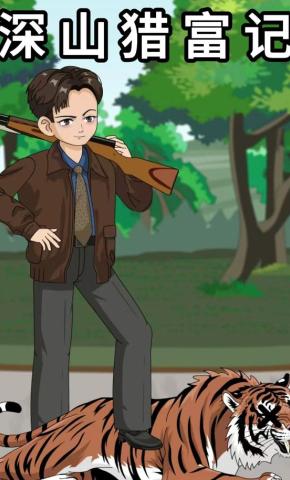 短剧《深山猎富记》海报