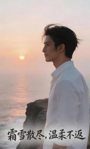短剧《霜雪散尽，温柔不返》海报