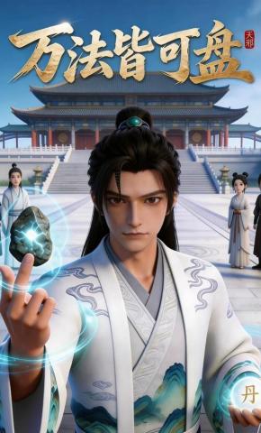短剧《万法皆可盘》海报