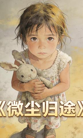 短剧《微尘归途》海报