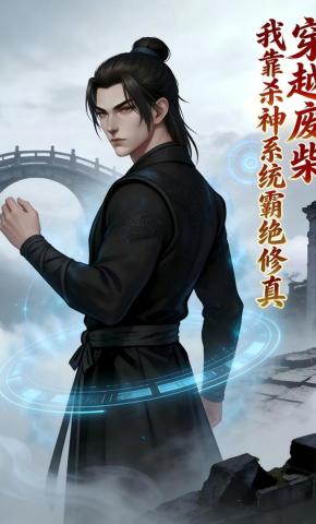 短剧《穿越废柴我靠杀神系统霸绝修真》海报