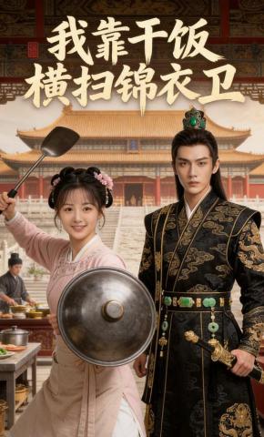 短剧《我靠干饭横扫锦衣卫》海报