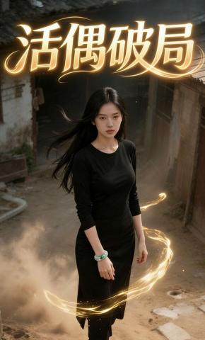 短剧《活偶破局》海报