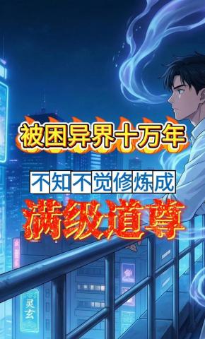 短剧《被困异界十万年，不知不觉修炼成满级道尊》海报