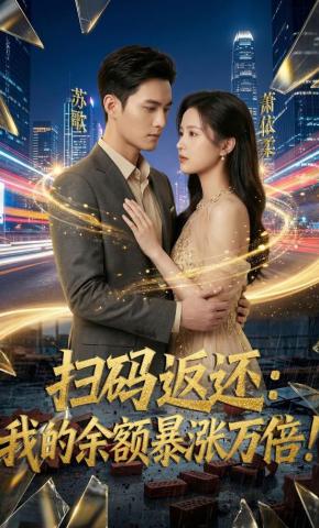 短剧《扫码返还：我的余额暴涨万倍》海报