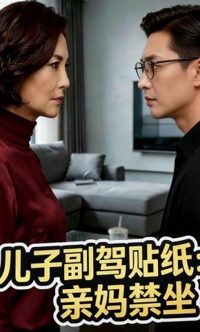 短剧《儿子副驾贴纸：亲妈禁坐》海报