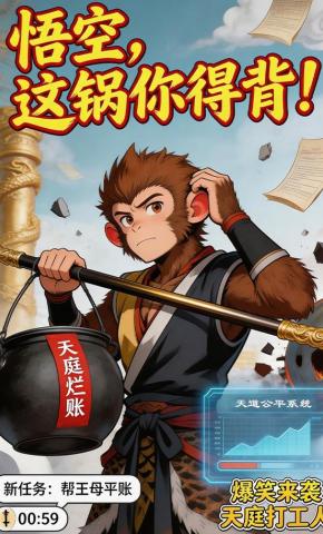 短剧《悟空，这锅你得背！》海报