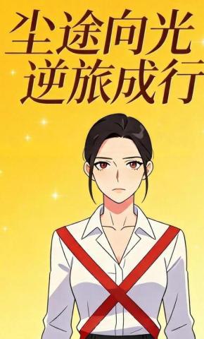 短剧《尘途向光逆旅成行》海报