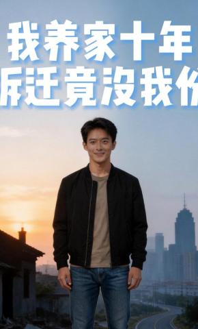 短剧《我养家十年，拆迁竟没我份》海报