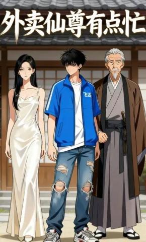 短剧《外卖仙尊有点忙》海报