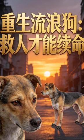 短剧《重生流浪狗：救人才能续命》海报
