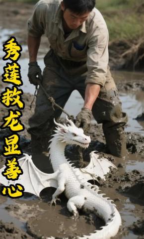 短剧《秀莲救龙显善心》海报